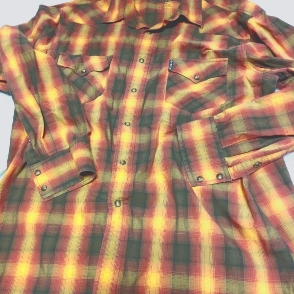 Cinch xl button down shirt